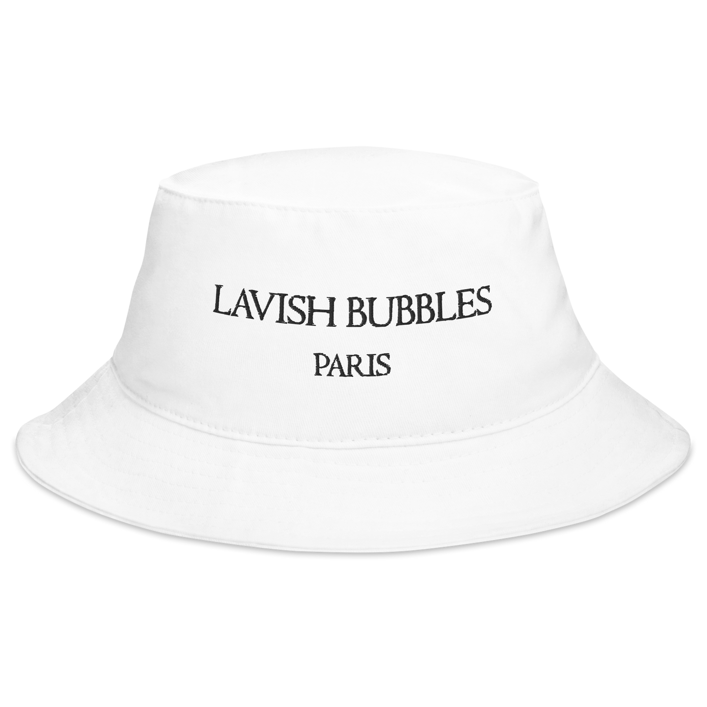 Paris Lavish Bubbles (Black) - Bucket Hat - LAVISH BUBBLES