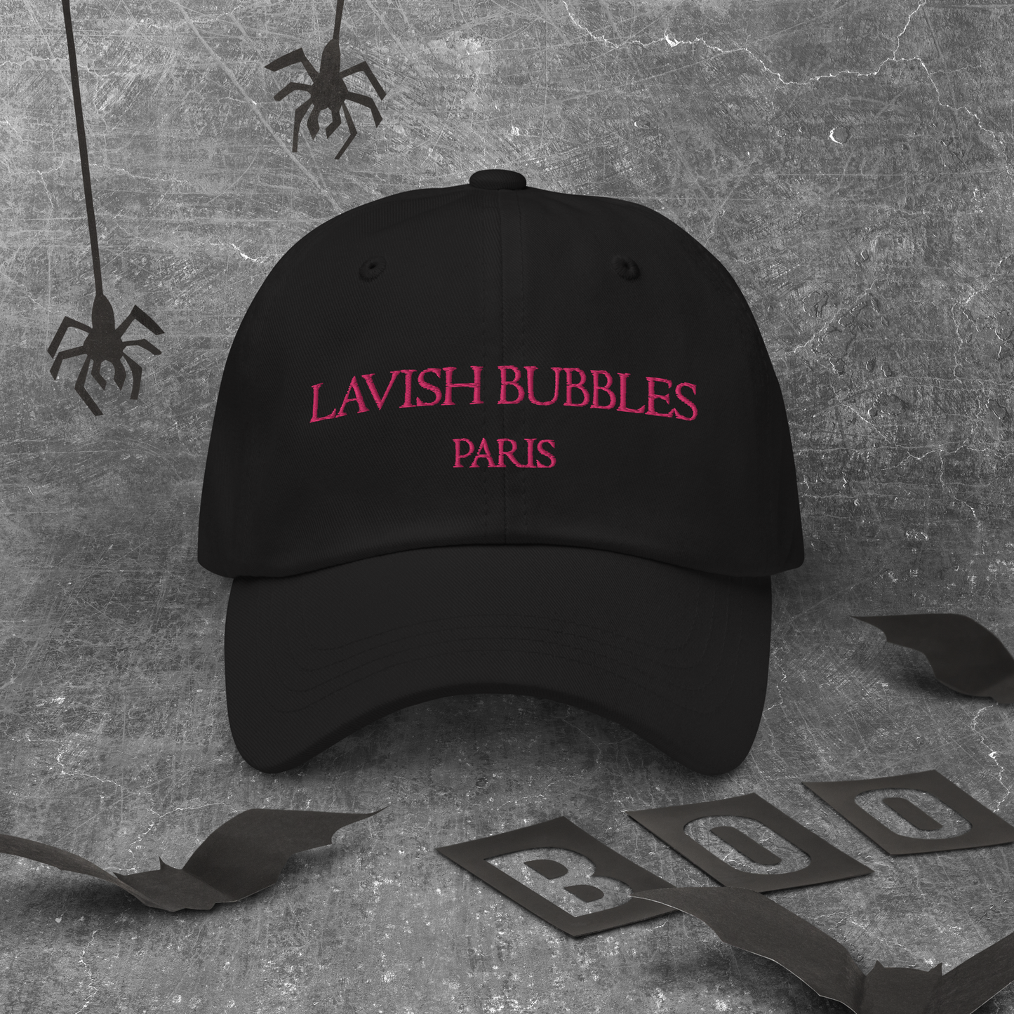 Paris Lavish Bubbles (Pink) - Dad hat - LAVISH BUBBLES