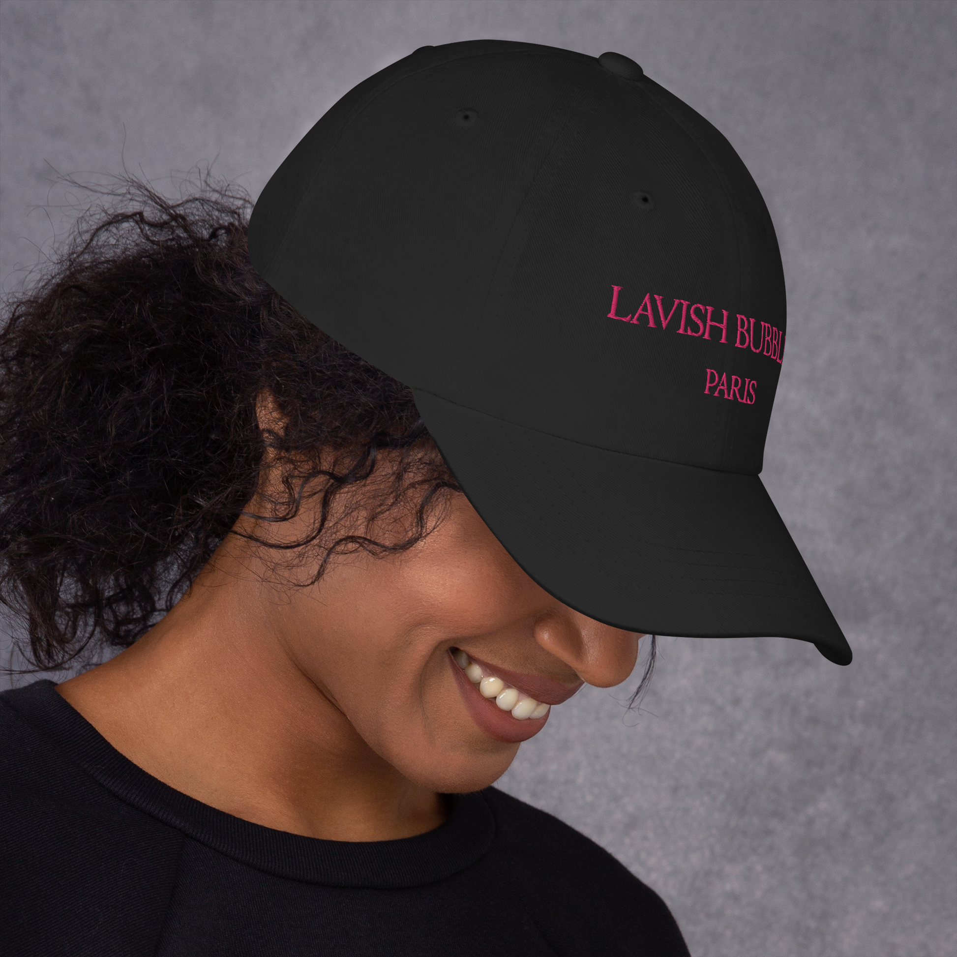 Paris Lavish Bubbles (Pink) - Dad hat - LAVISH BUBBLES