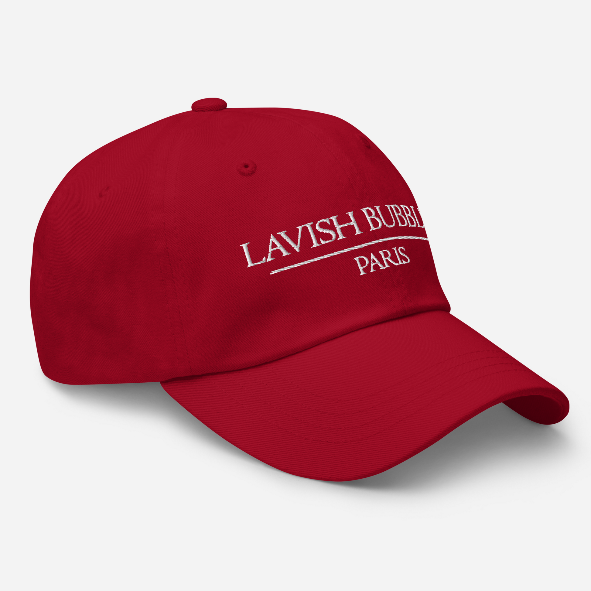 Paris Lavish Bubbles (White) - Dad hat - LAVISH BUBBLES