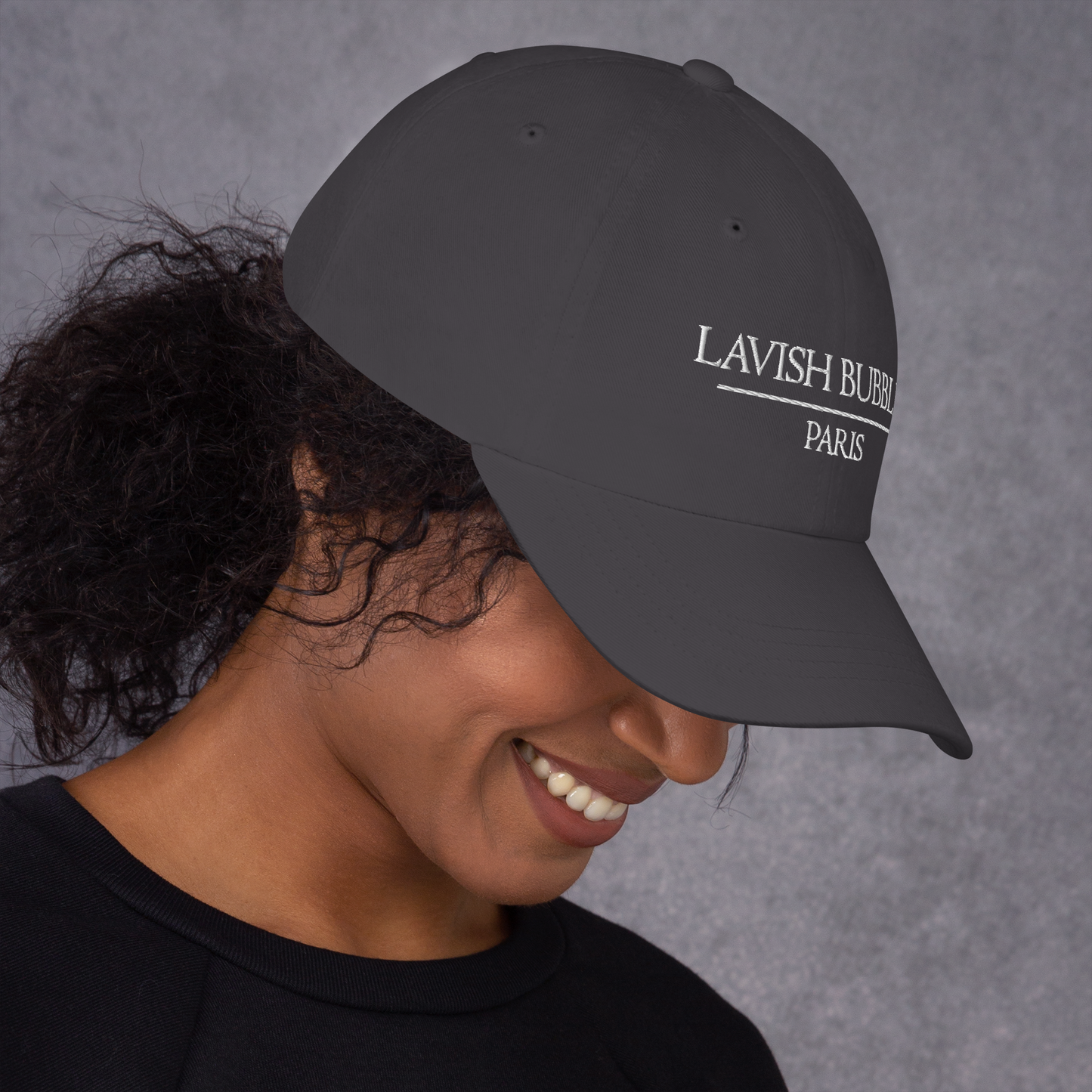 Paris Lavish Bubbles (White) - Dad hat - LAVISH BUBBLES