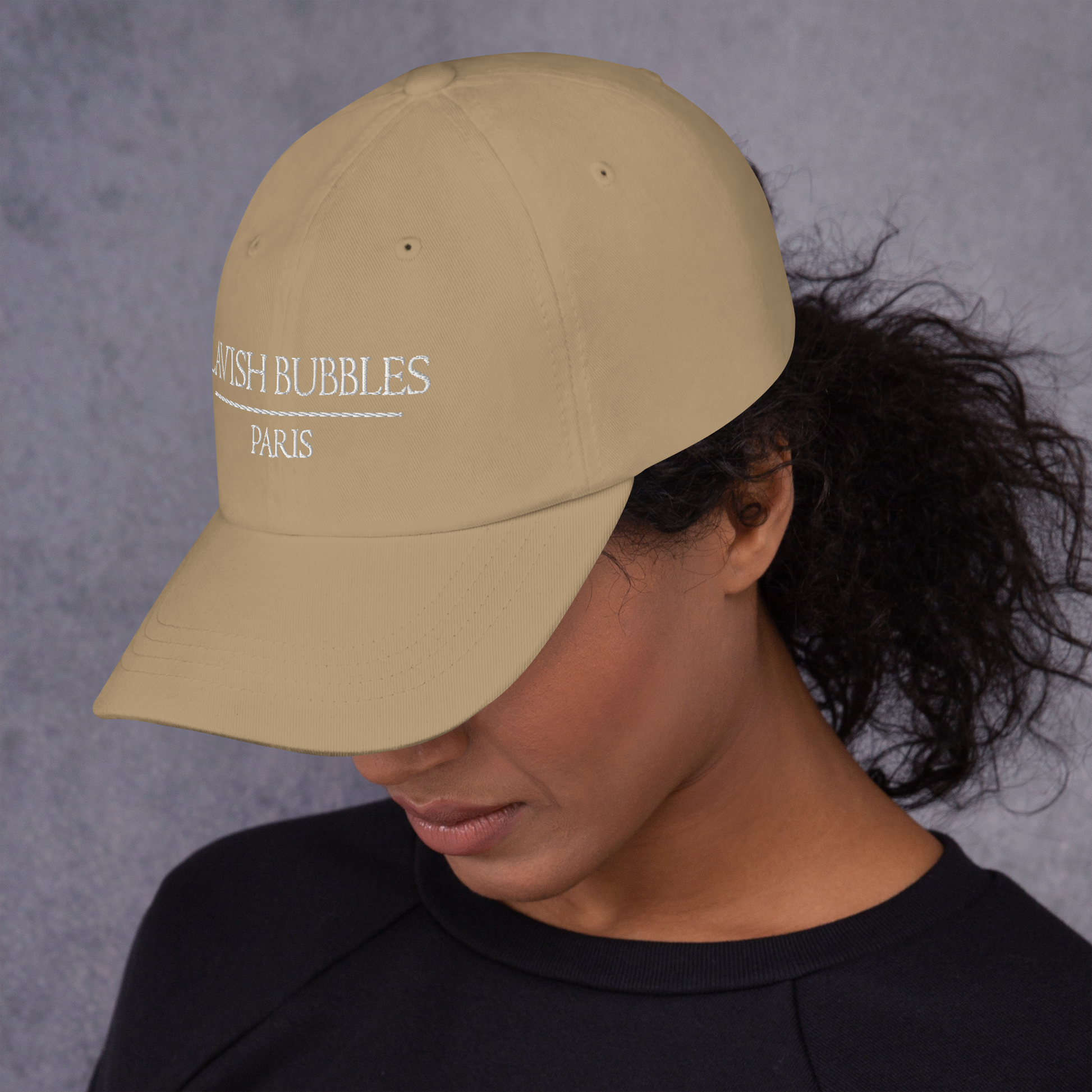 Paris Lavish Bubbles (White) - Dad hat - LAVISH BUBBLES