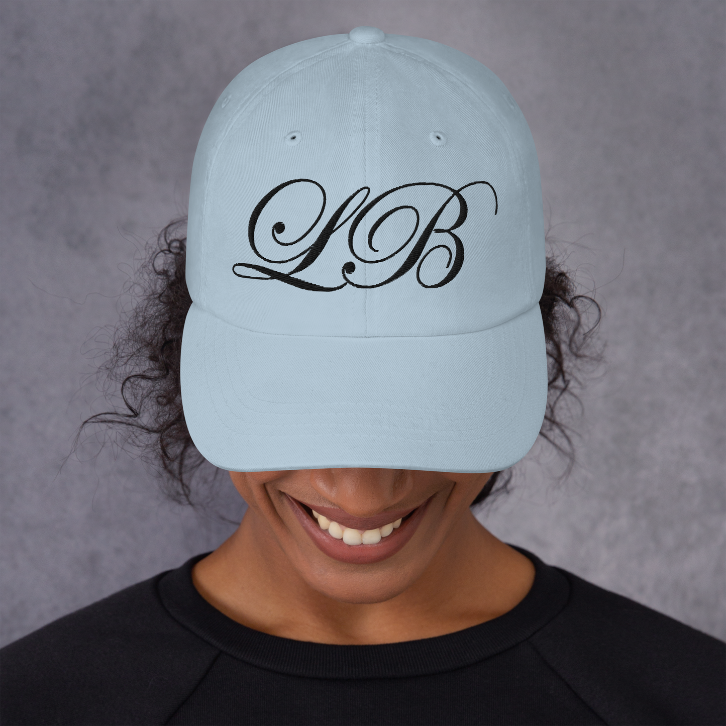 calligraphy Cap (Black)- Lavish Bubbles - LAVISH BUBBLES