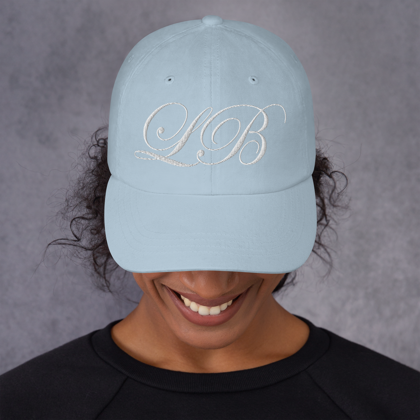 calligraphy cap (White) - Lavish Bubbles - LAVISH BUBBLES