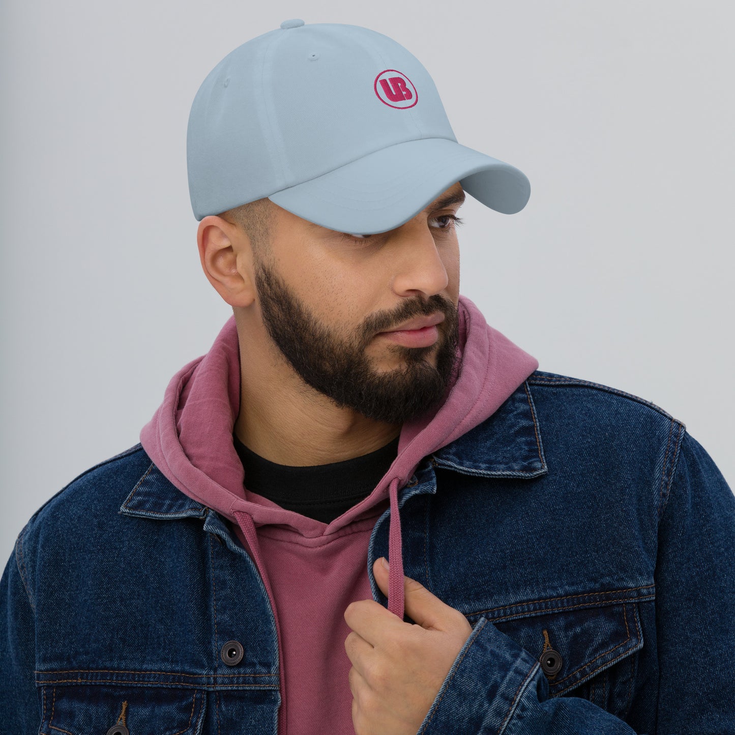 Classic logo (pink) - Casquette Dad hat