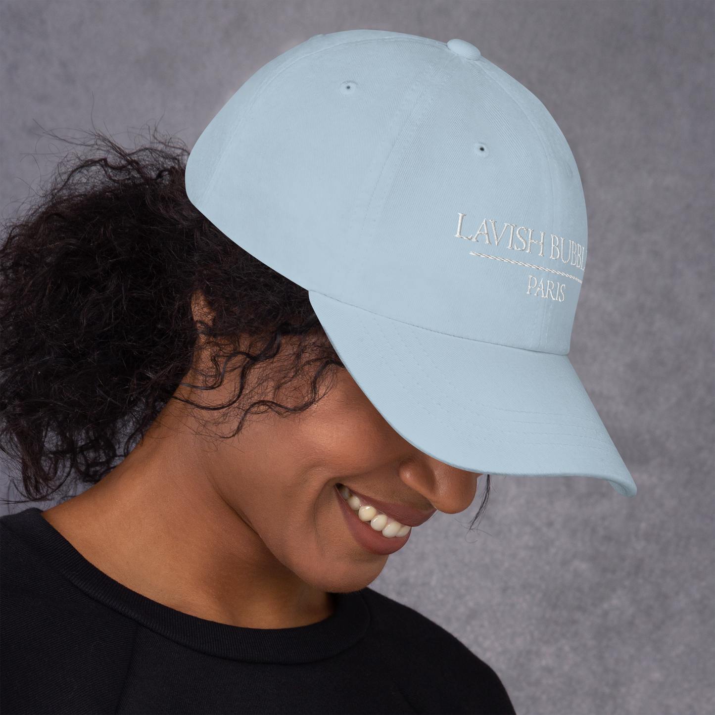 Paris Lavish Bubbles (White) - Dad hat - LAVISH BUBBLES