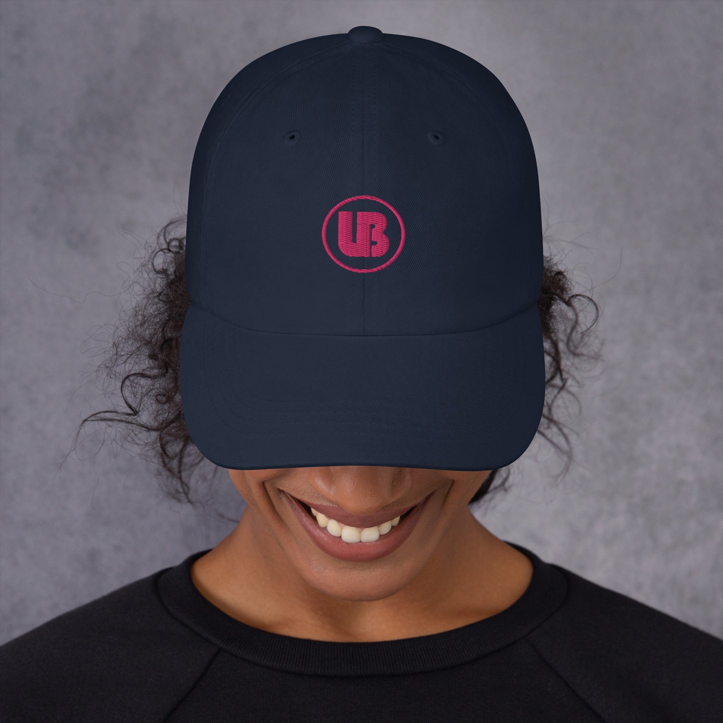 Classic logo (pink) - Casquette Dad hat