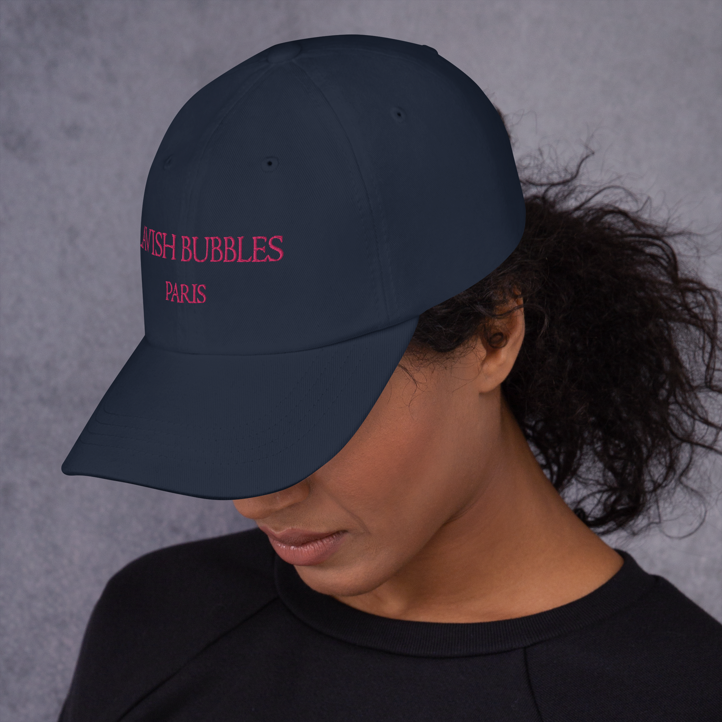 Paris Lavish Bubbles (Pink) - Dad hat - LAVISH BUBBLES