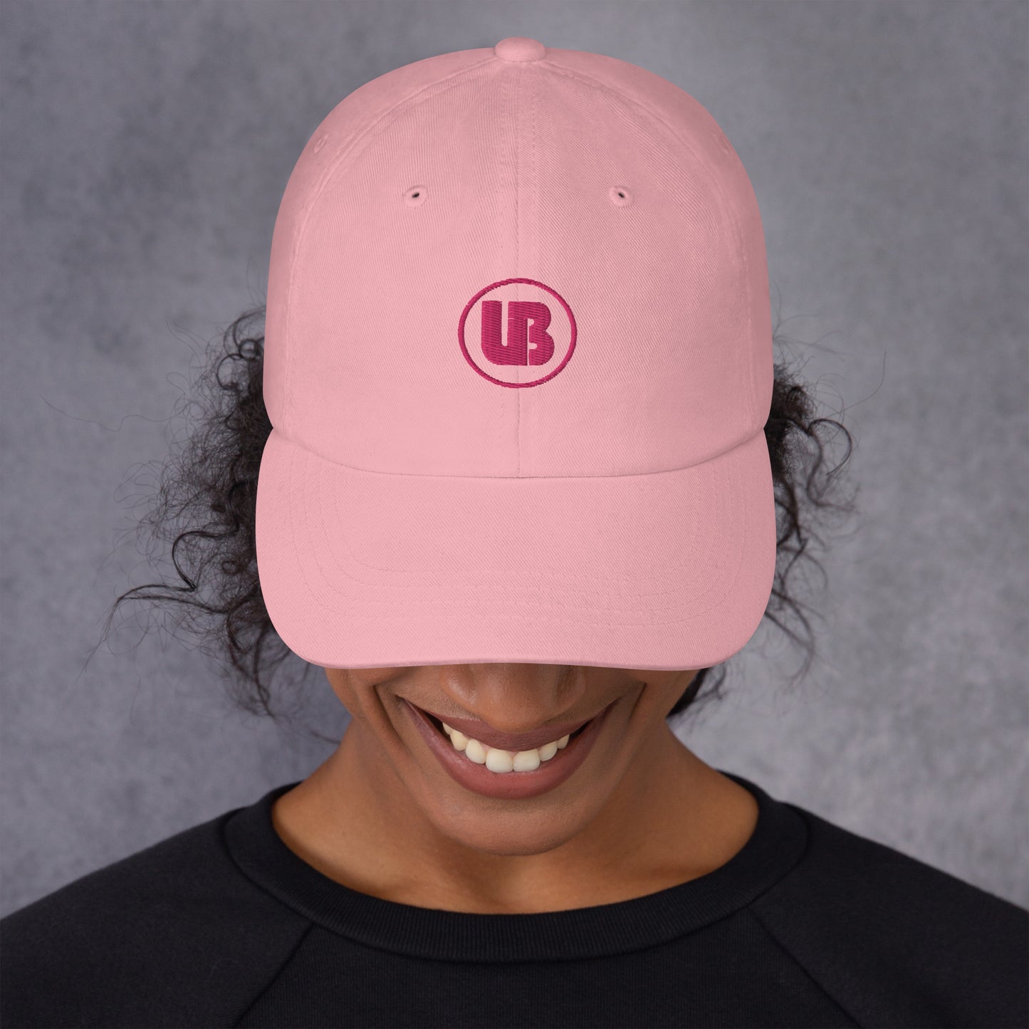 Classic logo (pink) - Casquette Dad hat