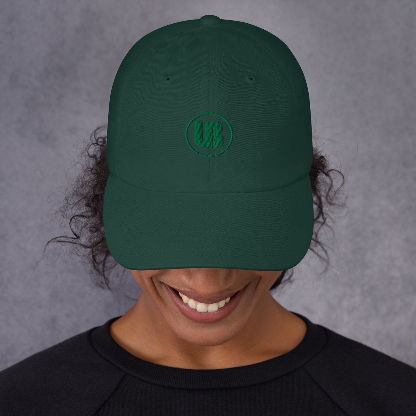 Classic logo (green) - Casquette Dad hat