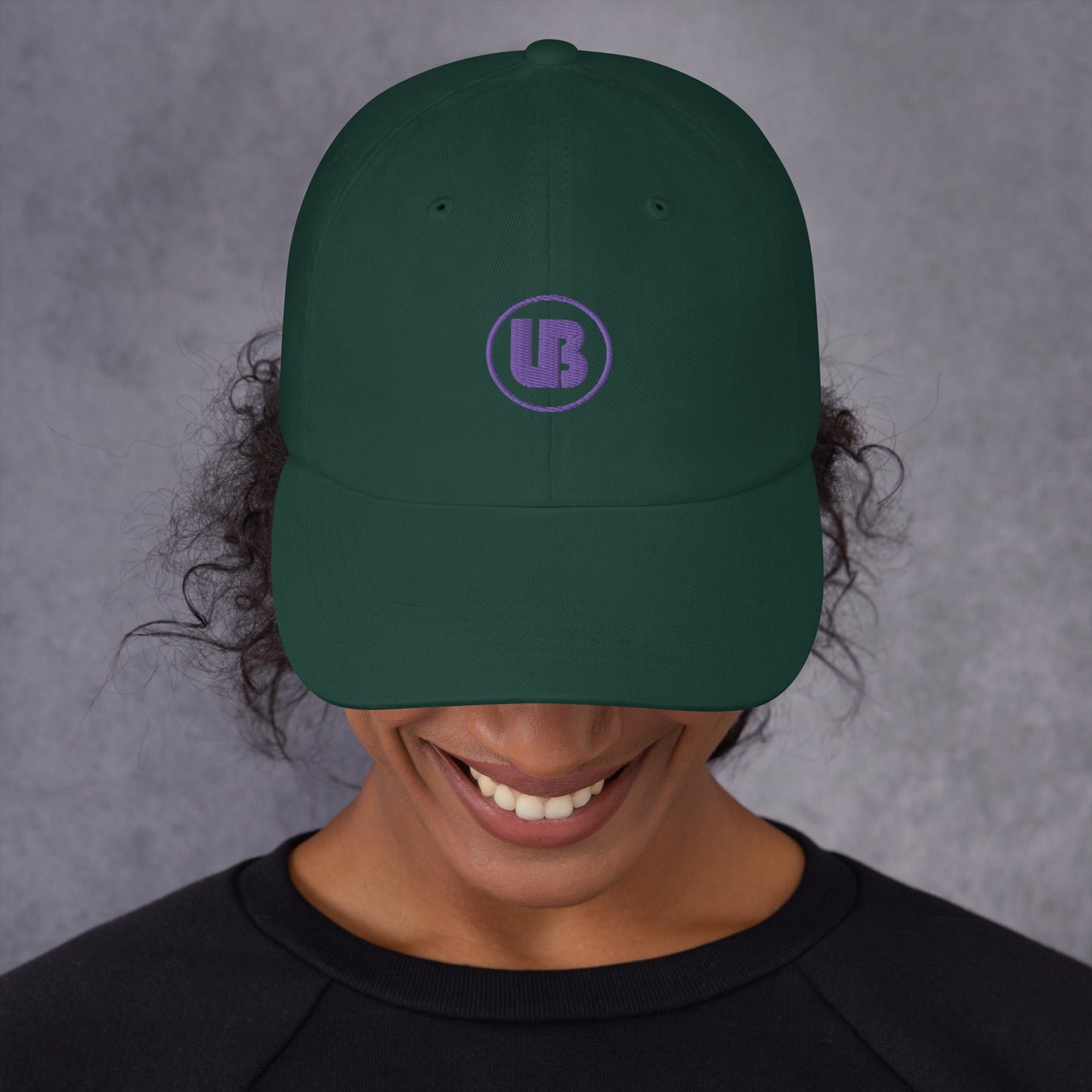 Classic logo (purple) - Casquette Dad hat