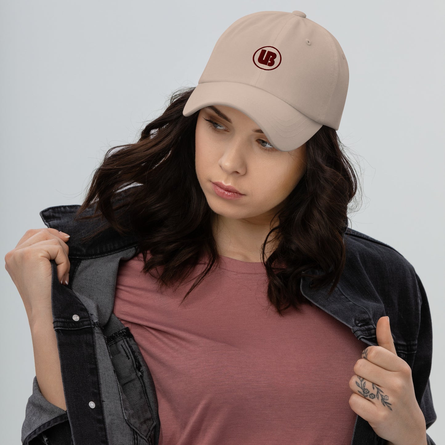 Classic logo (brown) - Casquette Dad hat