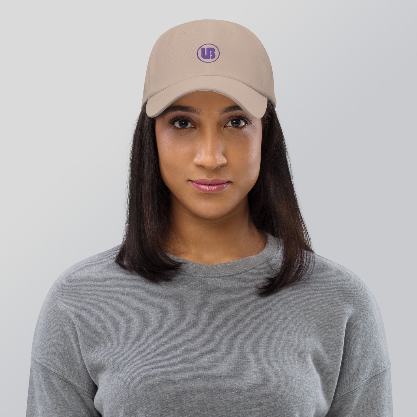 Classic logo (purple) - Casquette Dad hat