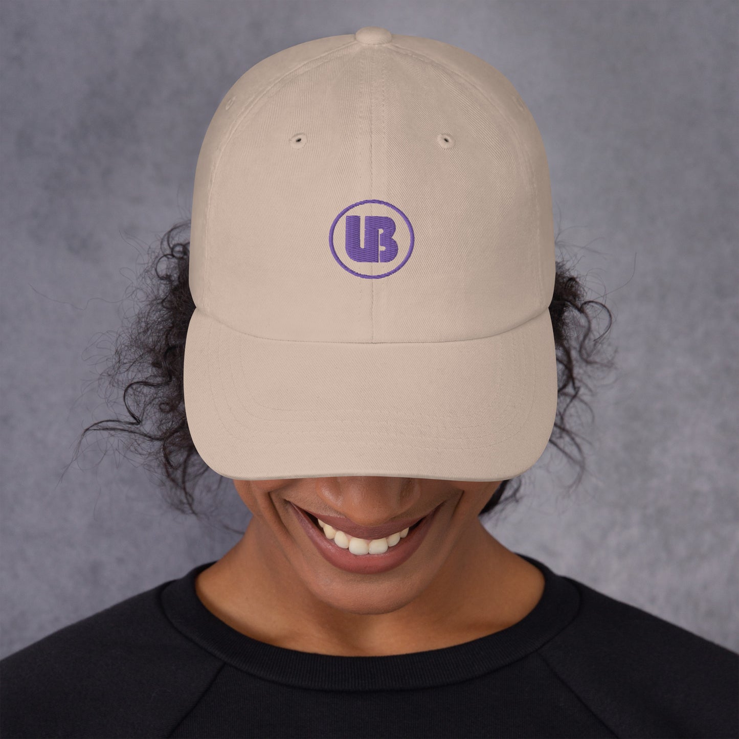 Classic logo (purple) - Casquette Dad hat