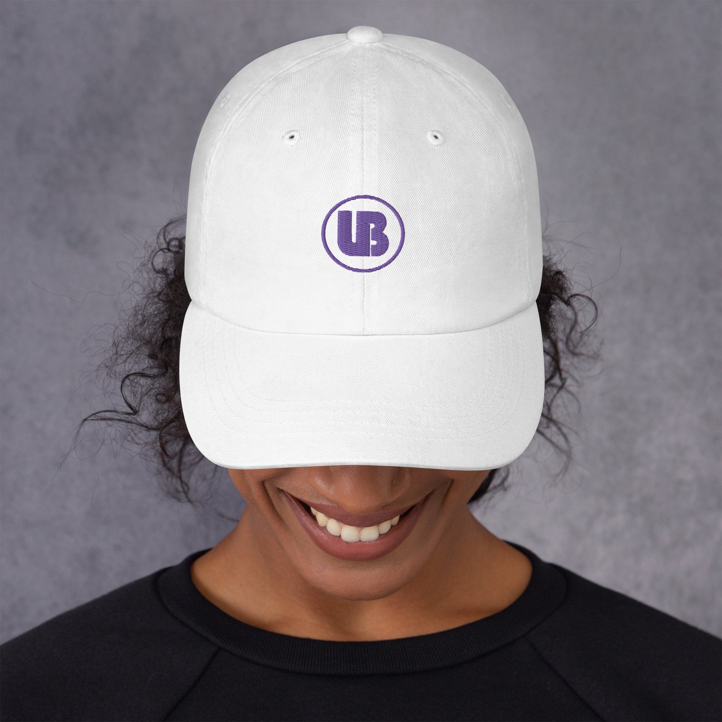 Classic logo (purple) - Casquette Dad hat