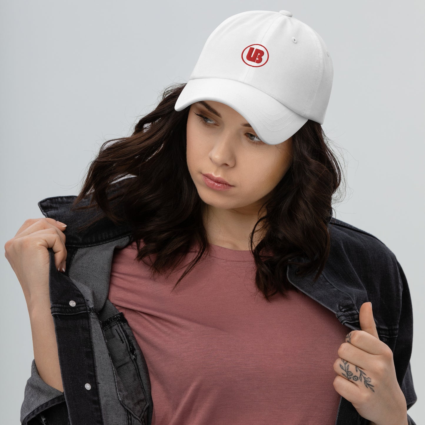 Classic logo (red) - Casquette Dad hat