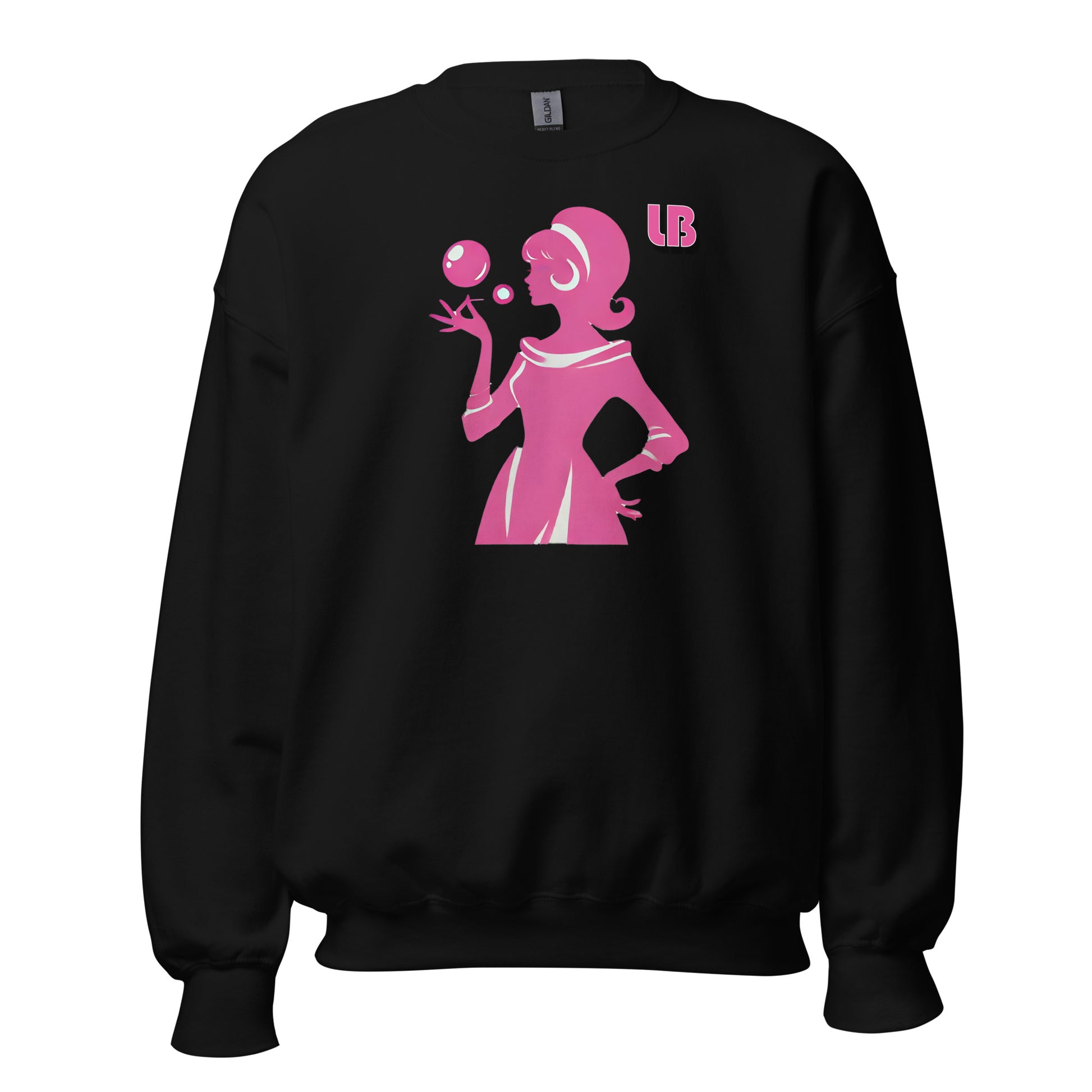 Pink 60s - Unisex Sweatshirt - Lavish Bubbles - LAVISH BUBBLES