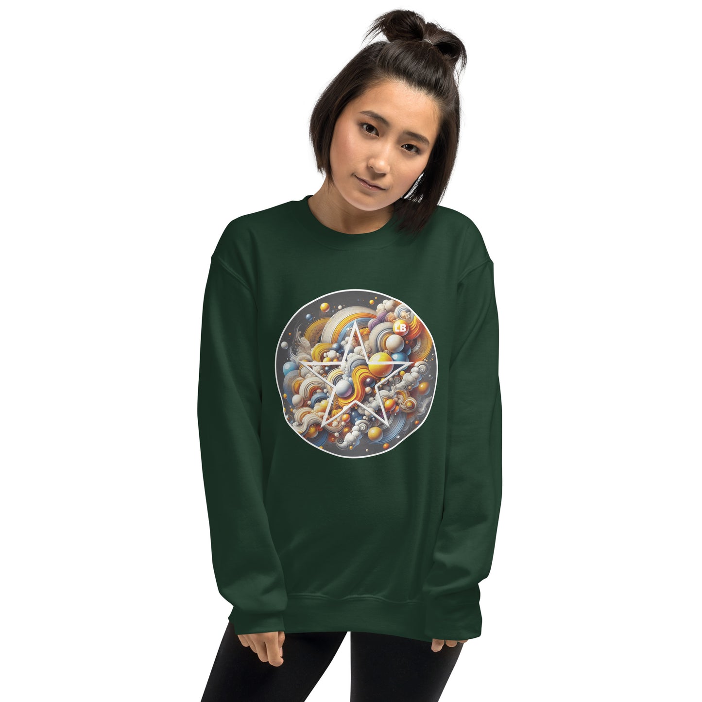 Nightstar - Unisex Sweatshirt - Lavish Bubbles - LAVISH BUBBLES