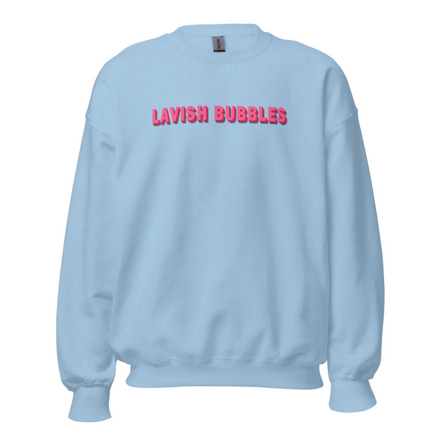 Pink name - Unisex Sweatshirt - Lavish Bubbles - LAVISH BUBBLES