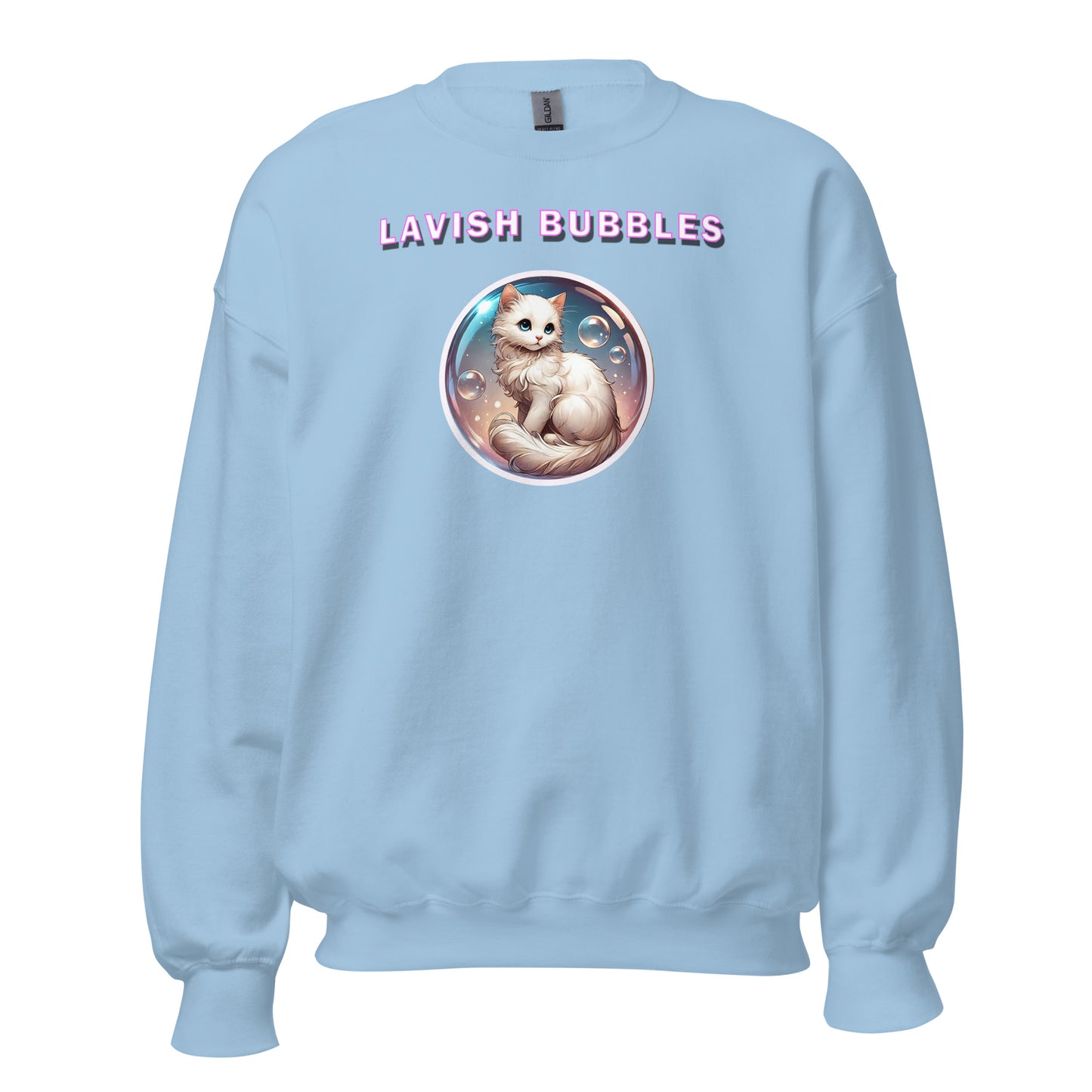 Fancy Kitty - Unisex Sweatshirt - Lavish Bubbles - LAVISH BUBBLES