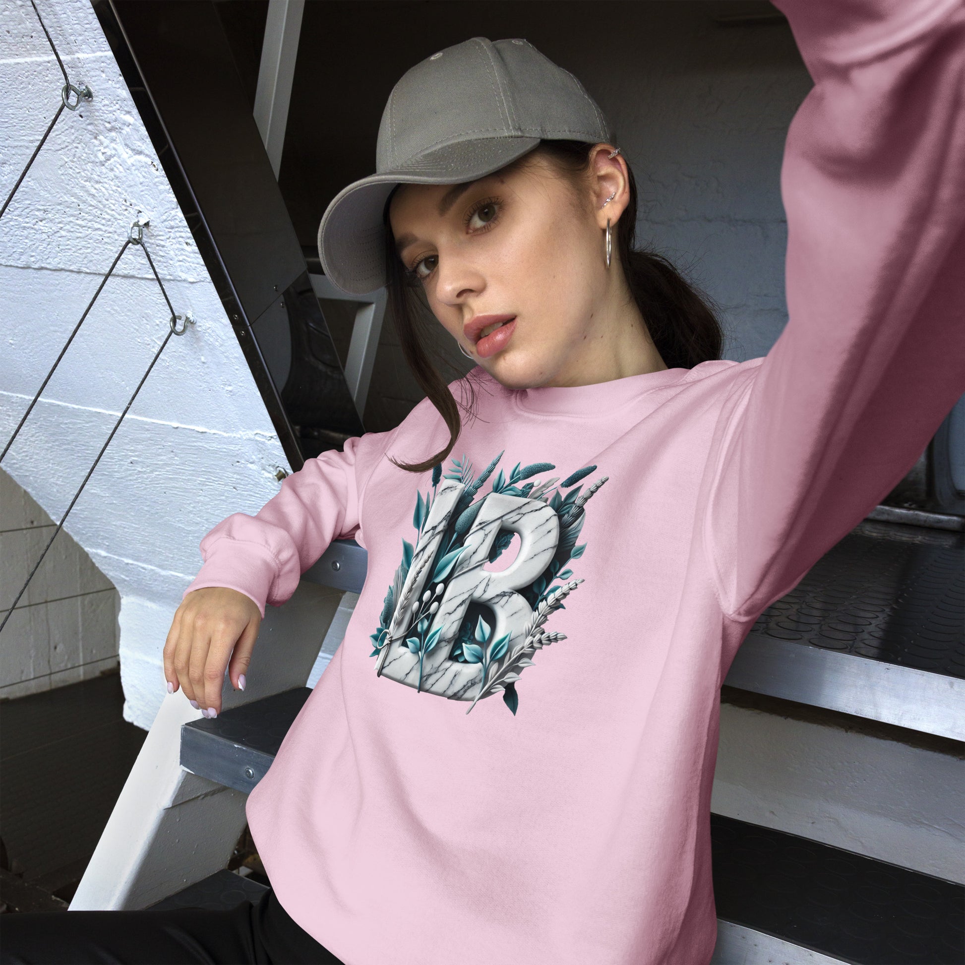 Marble LB - Unisex Sweatshirt - Lavish Bubbles - LAVISH BUBBLES