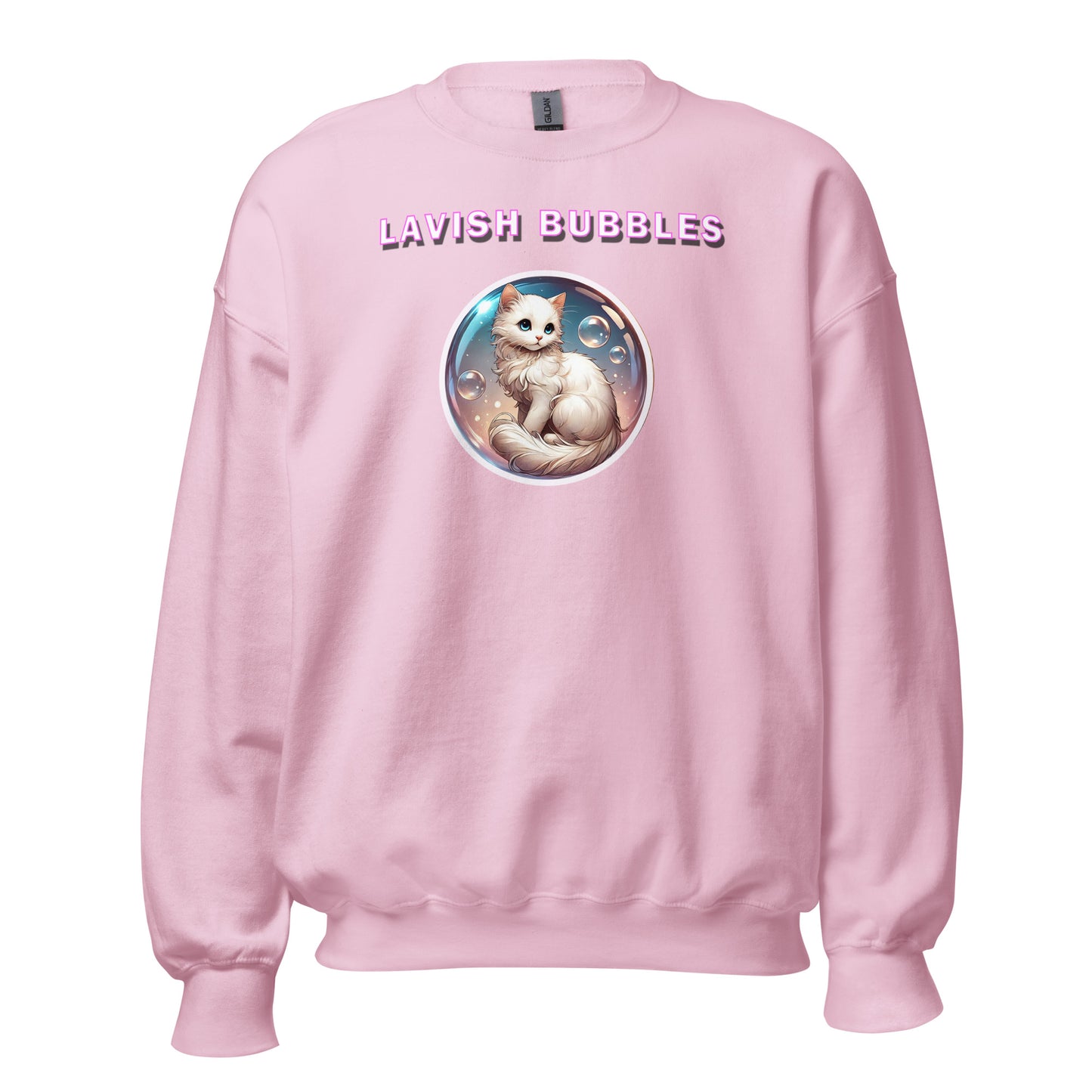 Fancy Kitty - Unisex Sweatshirt - Lavish Bubbles - LAVISH BUBBLES