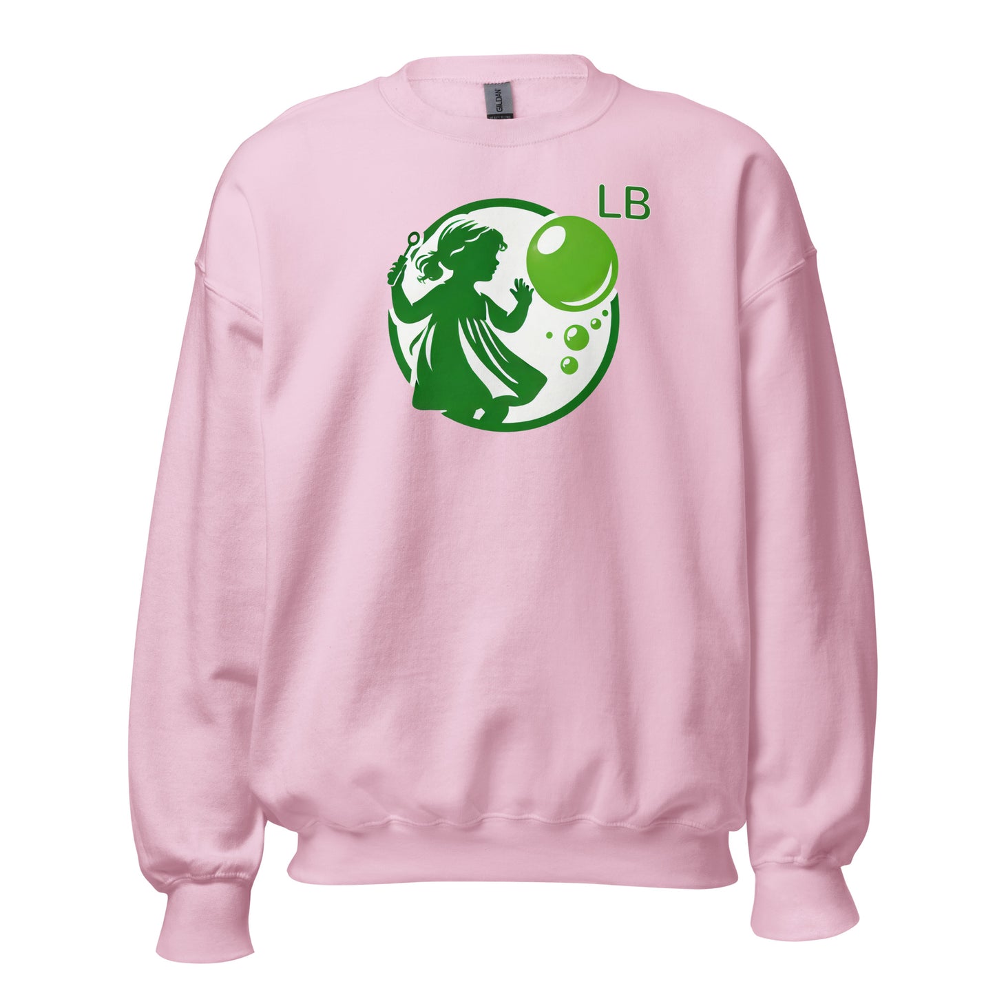 Green Girl - Unisex Sweatshirt - Lavish Bubbles - LAVISH BUBBLES