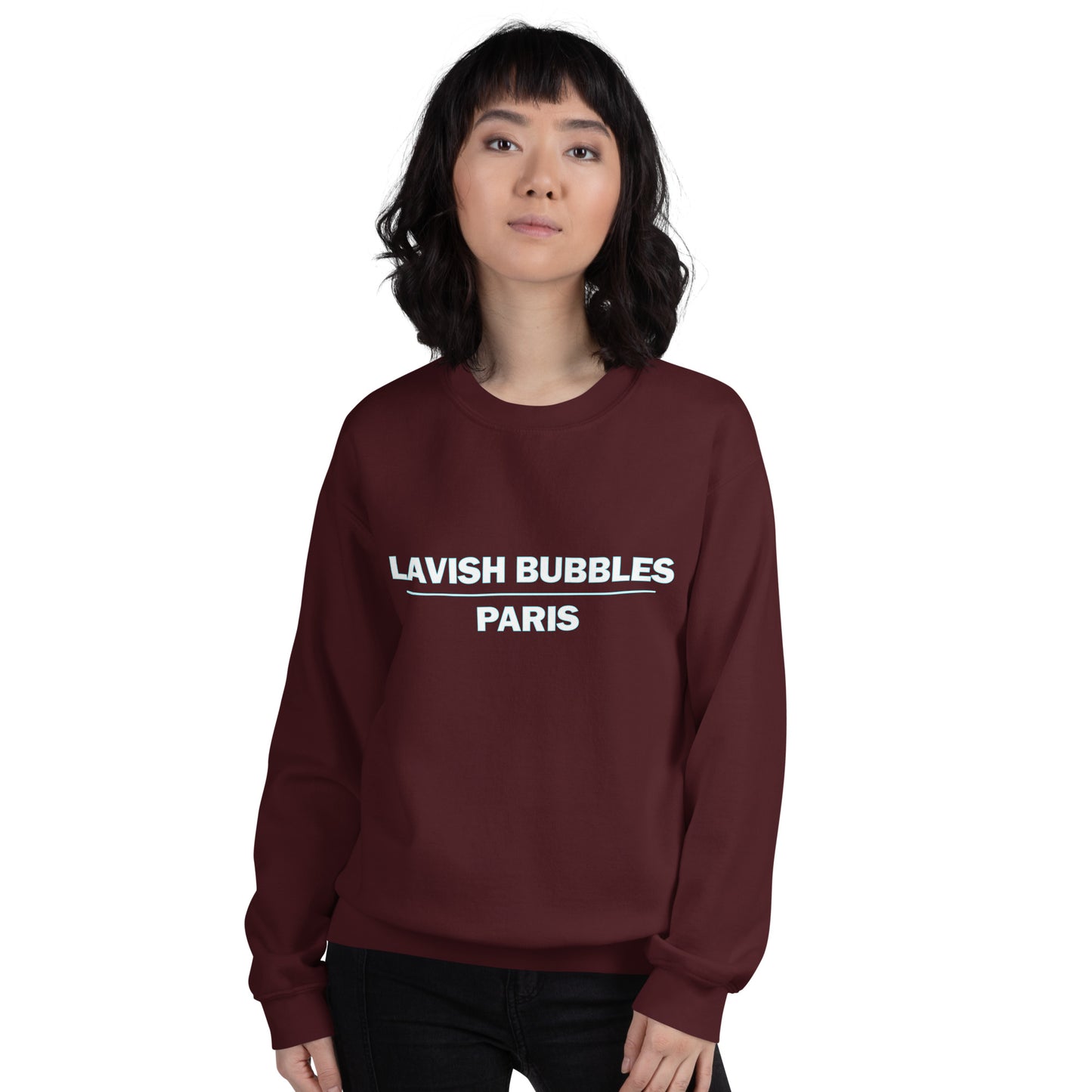 Laser name - Unisex Sweatshirt - Lavish Bubbles - LAVISH BUBBLES