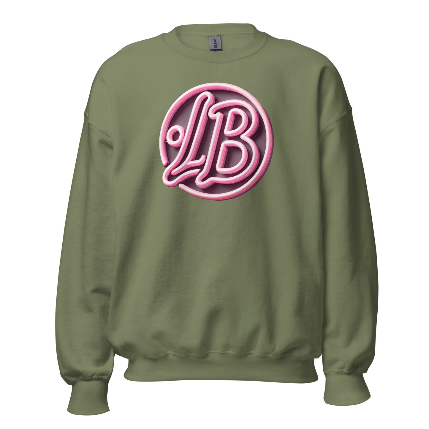 Neon rose - Unisex Sweatshirt - Lavish Bubbles - LAVISH BUBBLES