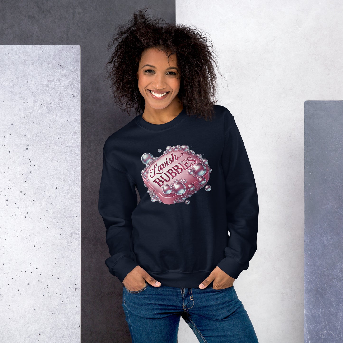 Soapy Bubbles - Unisex Sweatshirt - Lavish Bubbles - LAVISH BUBBLES