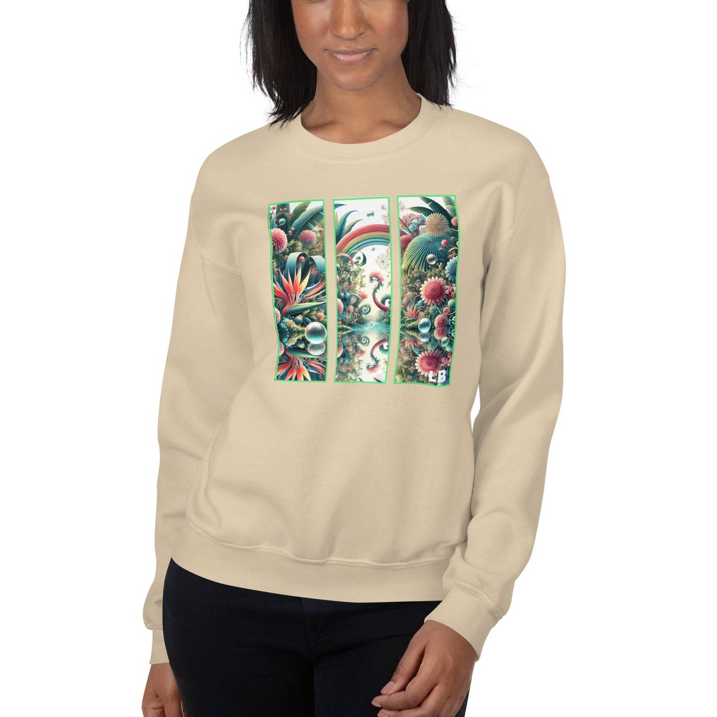 Fantastic river - Unisex Sweatshirt - Lavish Bubbles - LAVISH BUBBLES