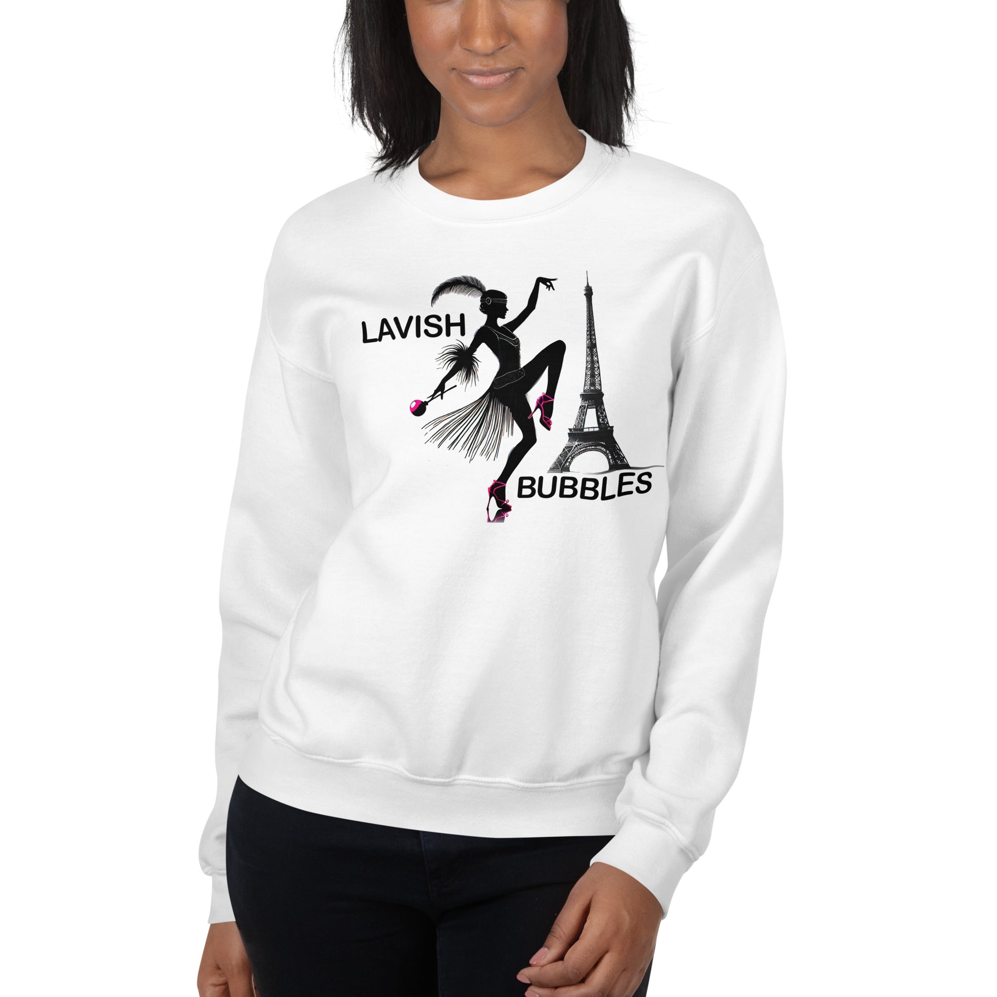 Les annees folles - Unisex Sweatshirt - Lavish Bubbles - LAVISH BUBBLES