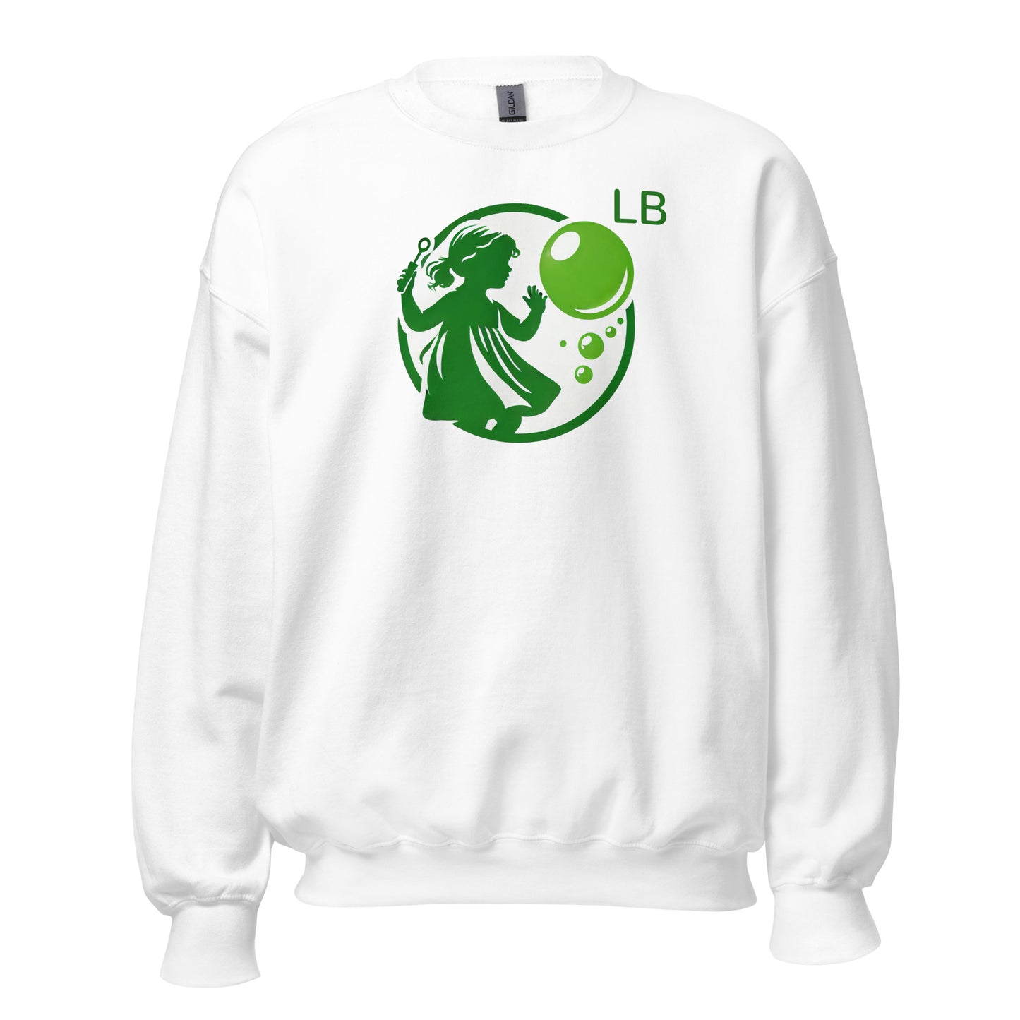 Green Girl - Unisex Sweatshirt - Lavish Bubbles - LAVISH BUBBLES