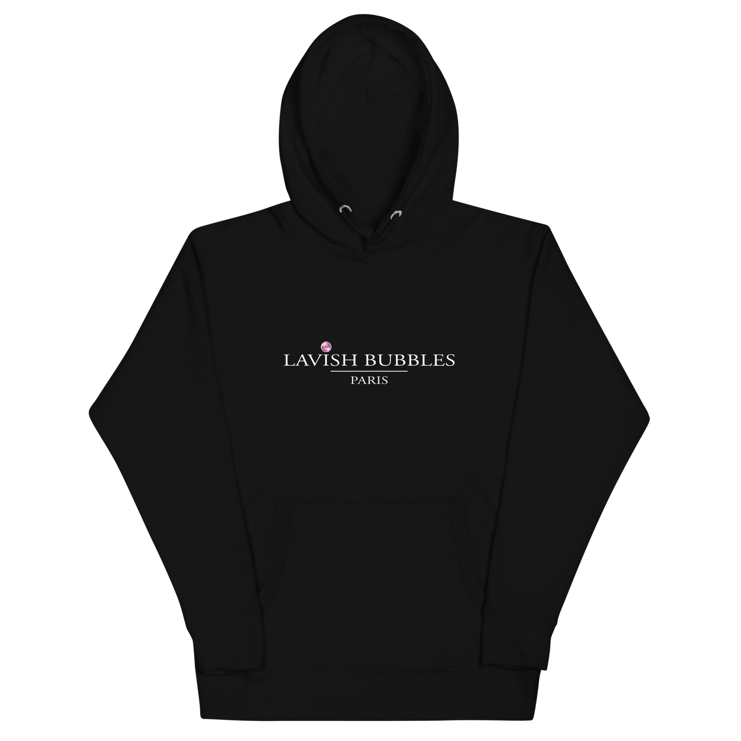 Paris Lavish Bubbles (White) - Unisex Hoodie - LAVISH BUBBLES