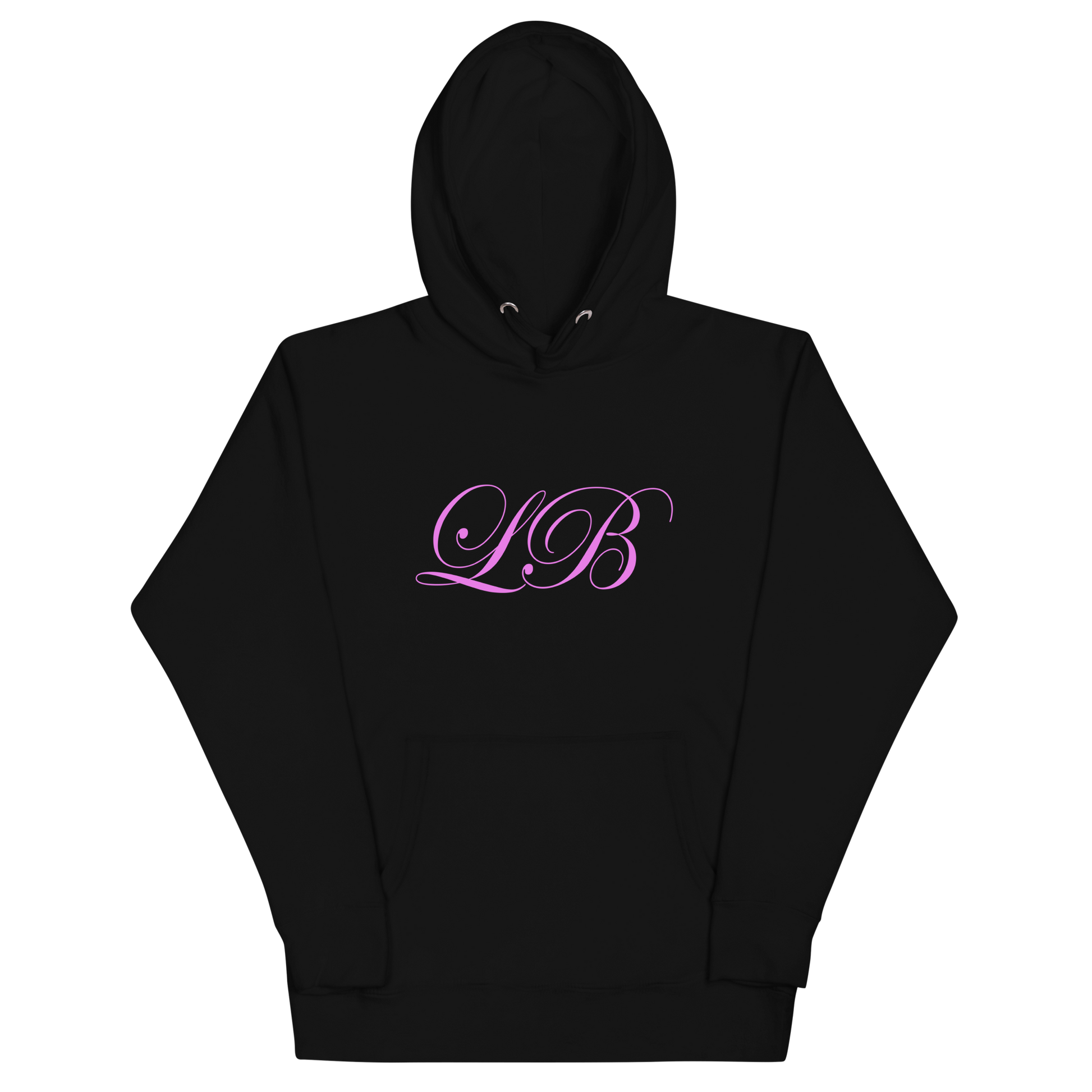 calligraphy (Pink) - Unisex Hoodie - Lavish Bubbles - LAVISH BUBBLES