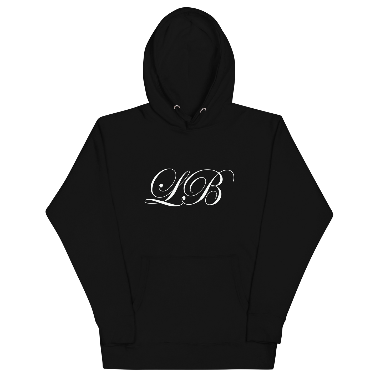 calligraphy (White) - Unisex Hoodie - Lavish Bubbles - LAVISH BUBBLES