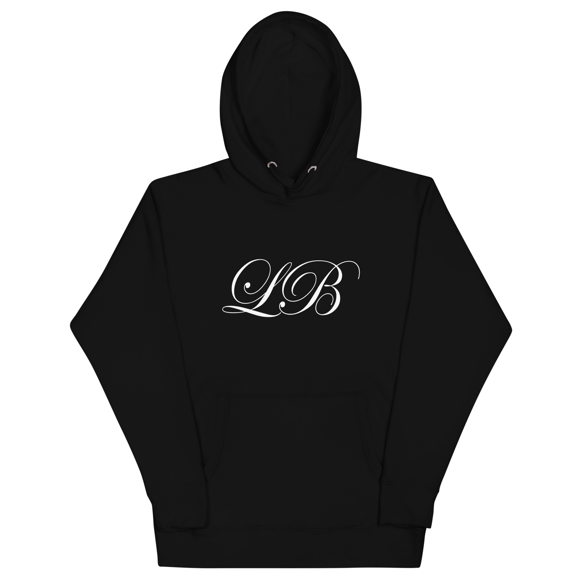 calligraphy (White) - Unisex Hoodie - Lavish Bubbles - LAVISH BUBBLES