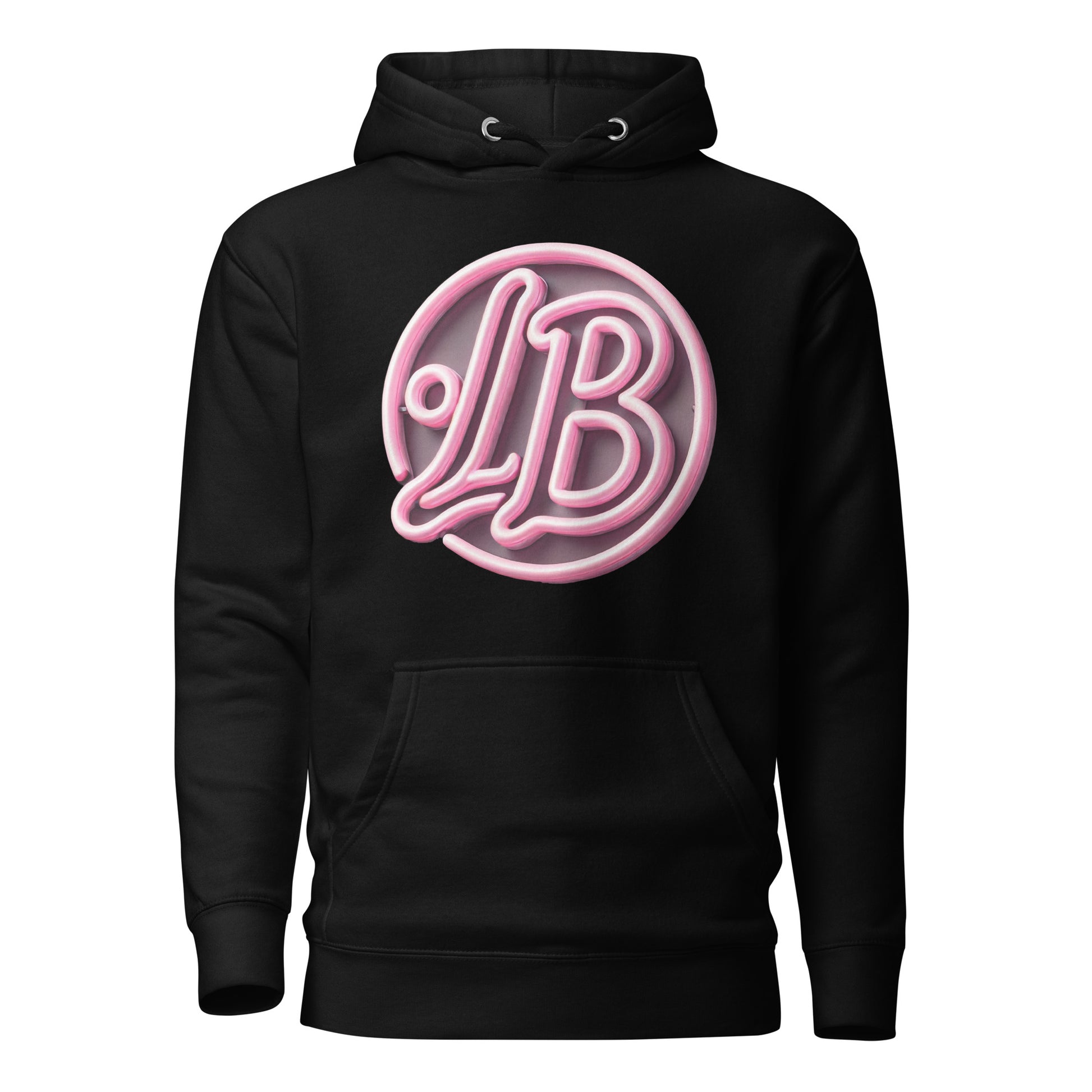 Neon rose - Unisex Hoodie - Lavish Bubbles - LAVISH BUBBLES