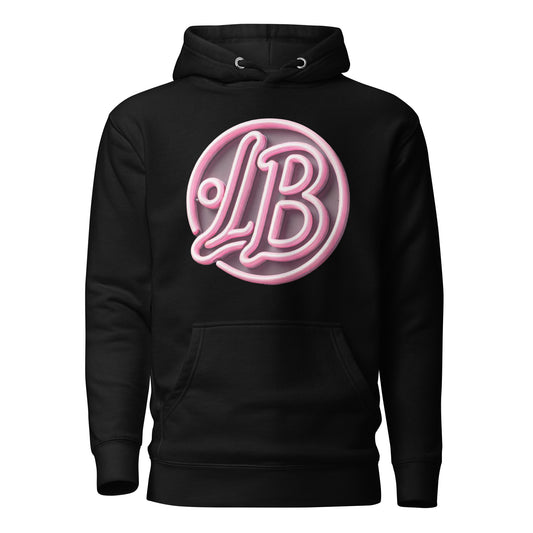 Neon rose - Unisex Hoodie - Lavish Bubbles - LAVISH BUBBLES