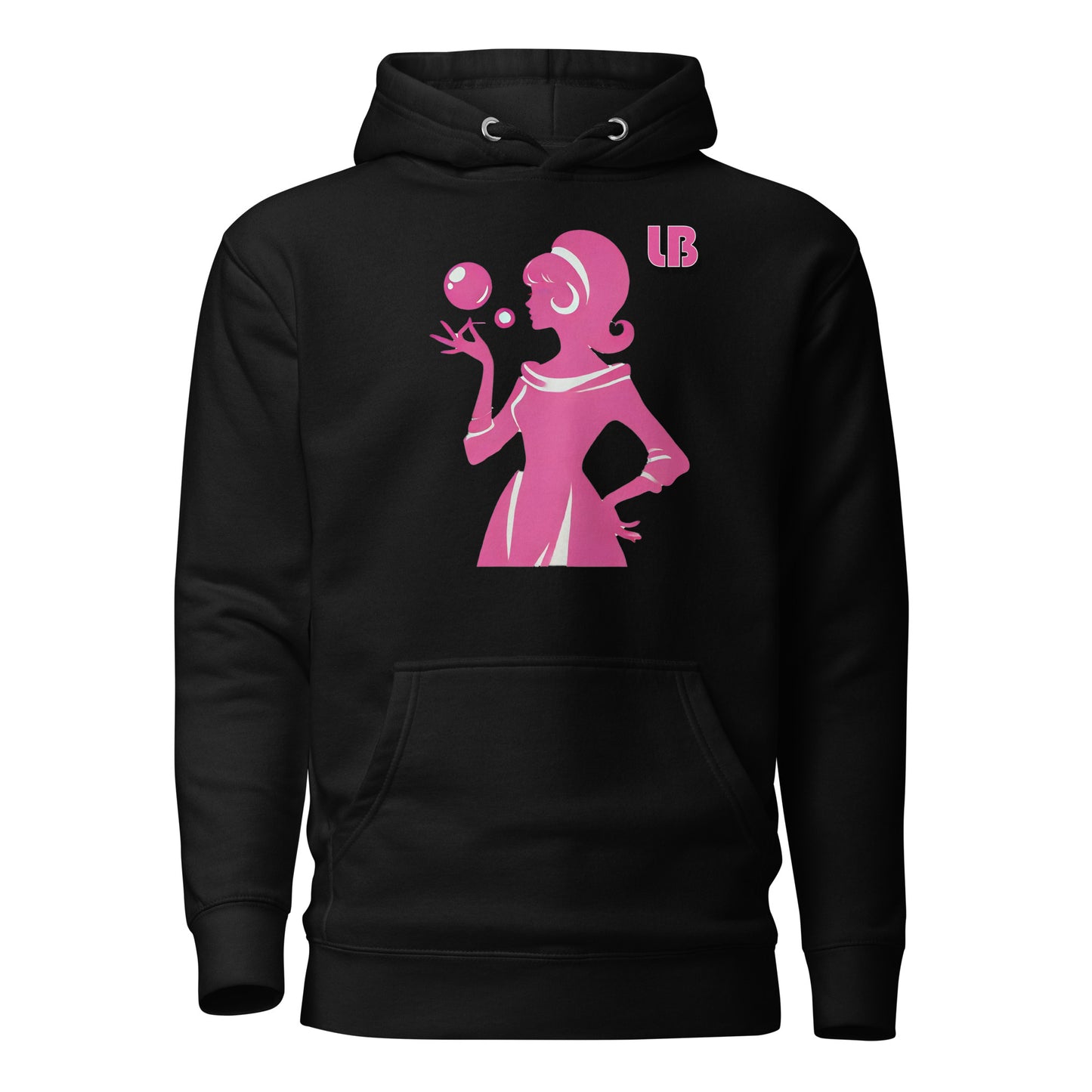 Pink 60s - Unisex Hoodie - Lavish Bubbles - LAVISH BUBBLES