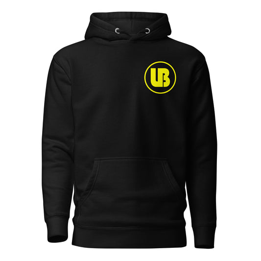 Classic logo (yellow) - Sweatshirt à capuche unisex