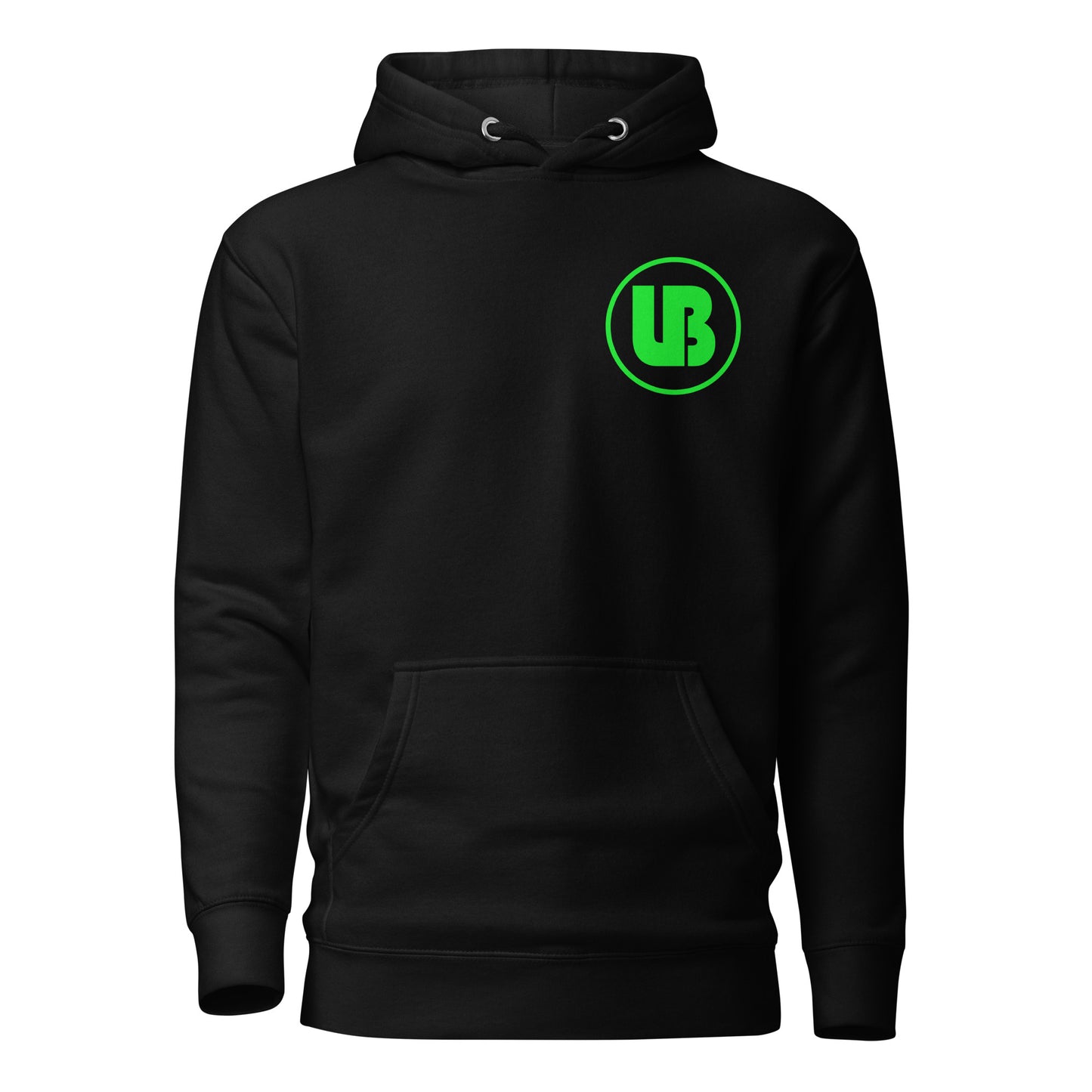 Classic logo (green) - Sweatshirt à capuche unisex