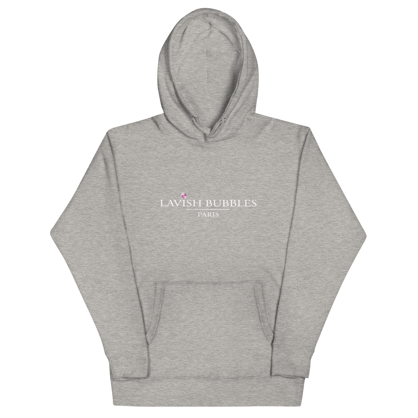 Paris Lavish Bubbles (White) - Unisex Hoodie - LAVISH BUBBLES