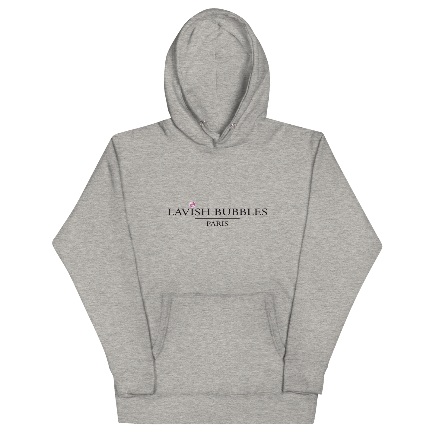 Paris Lavish Bubbles (black) - Unisex Hoodie - LAVISH BUBBLES