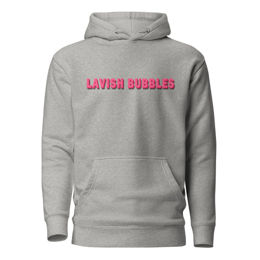 Pink name - Unisex Hoodie - Lavish Bubbles - LAVISH BUBBLES