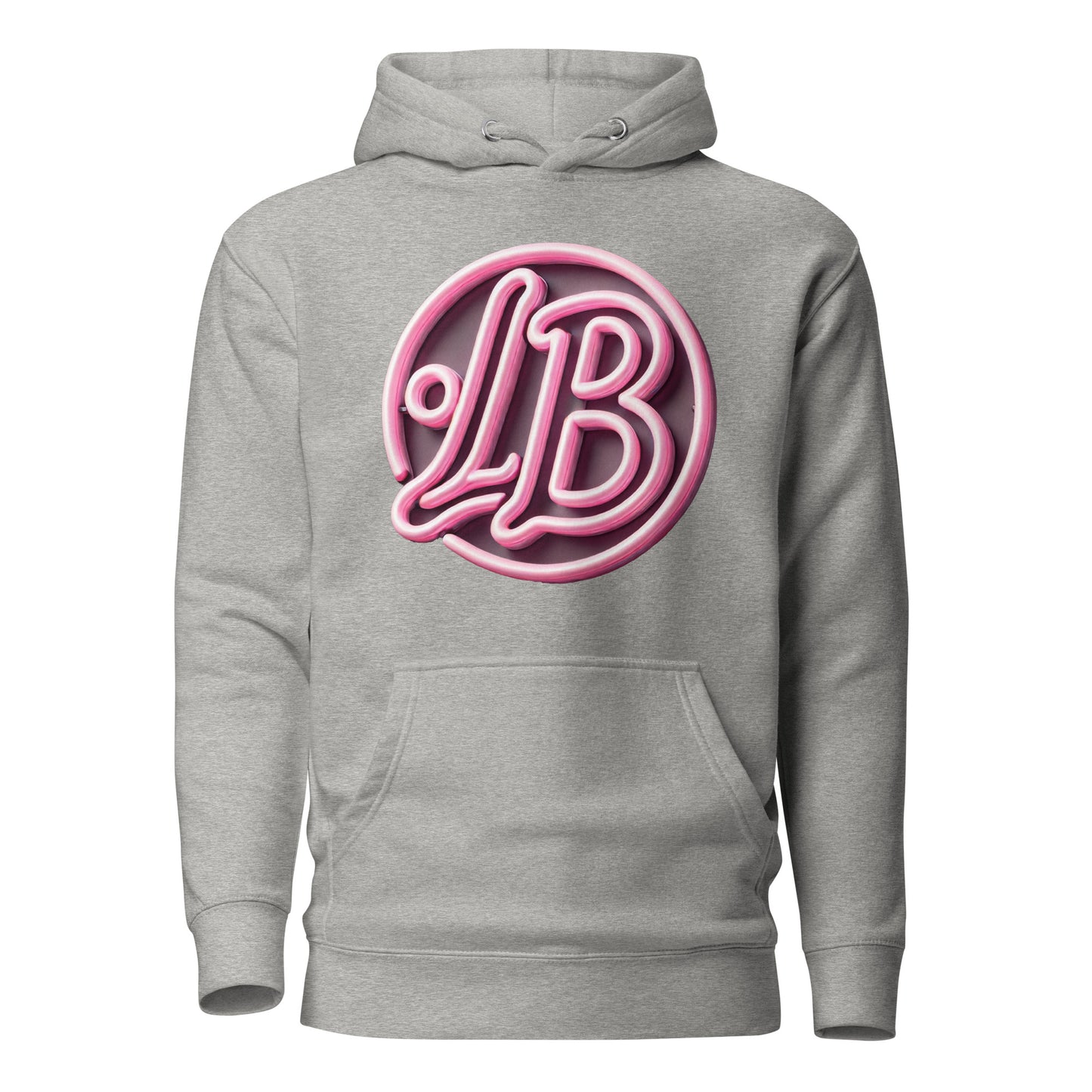 Neon rose - Unisex Hoodie - Lavish Bubbles - LAVISH BUBBLES