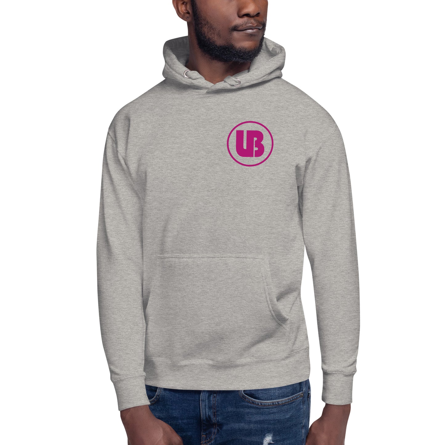 Classic logo (berry) - Sweatshirt à capuche unisex