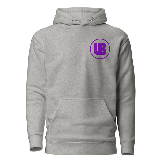 Classic logo (purple) - Sweatshirt à capuche unisex