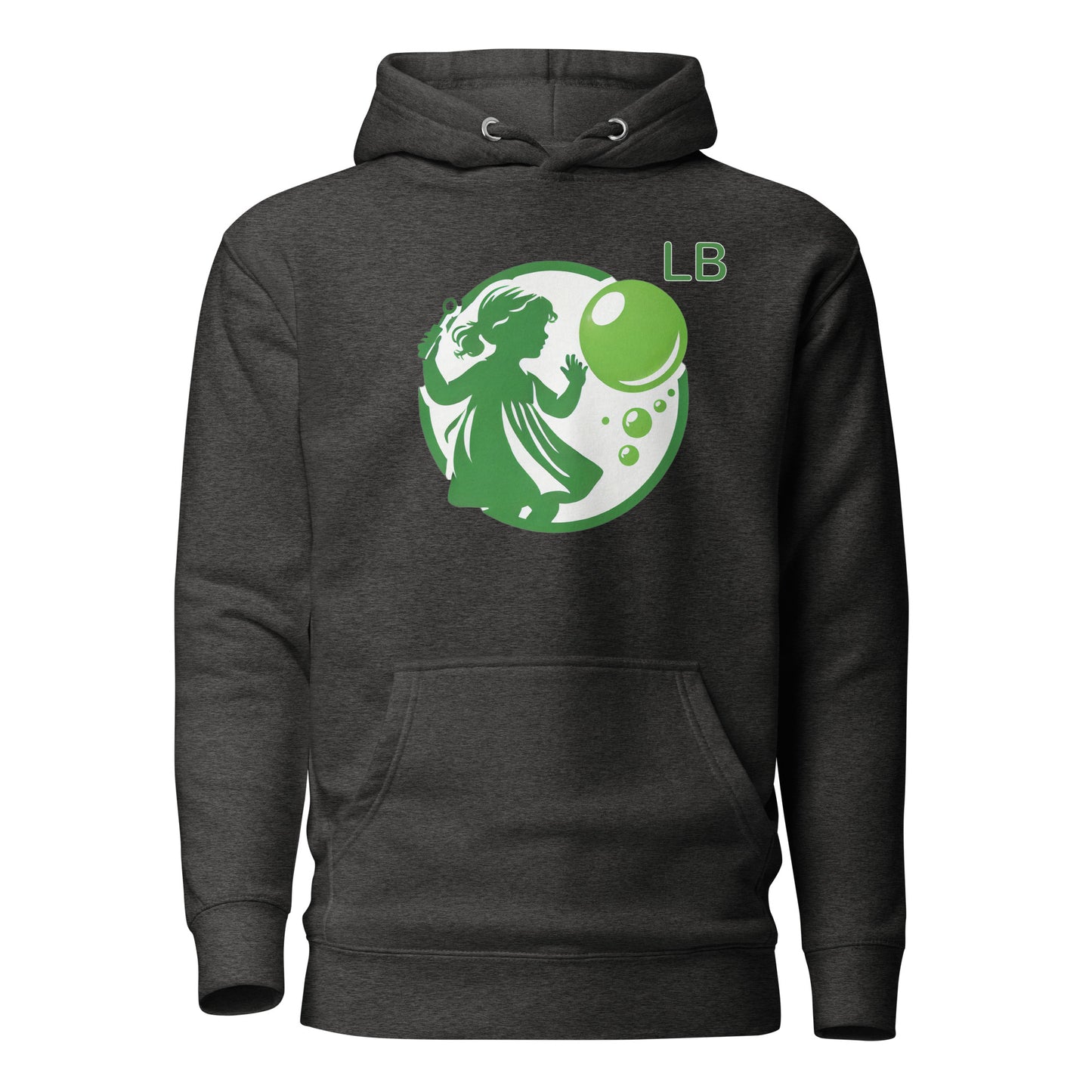 Green Girl - Unisex Hoodie - Lavish Bubbles - LAVISH BUBBLES