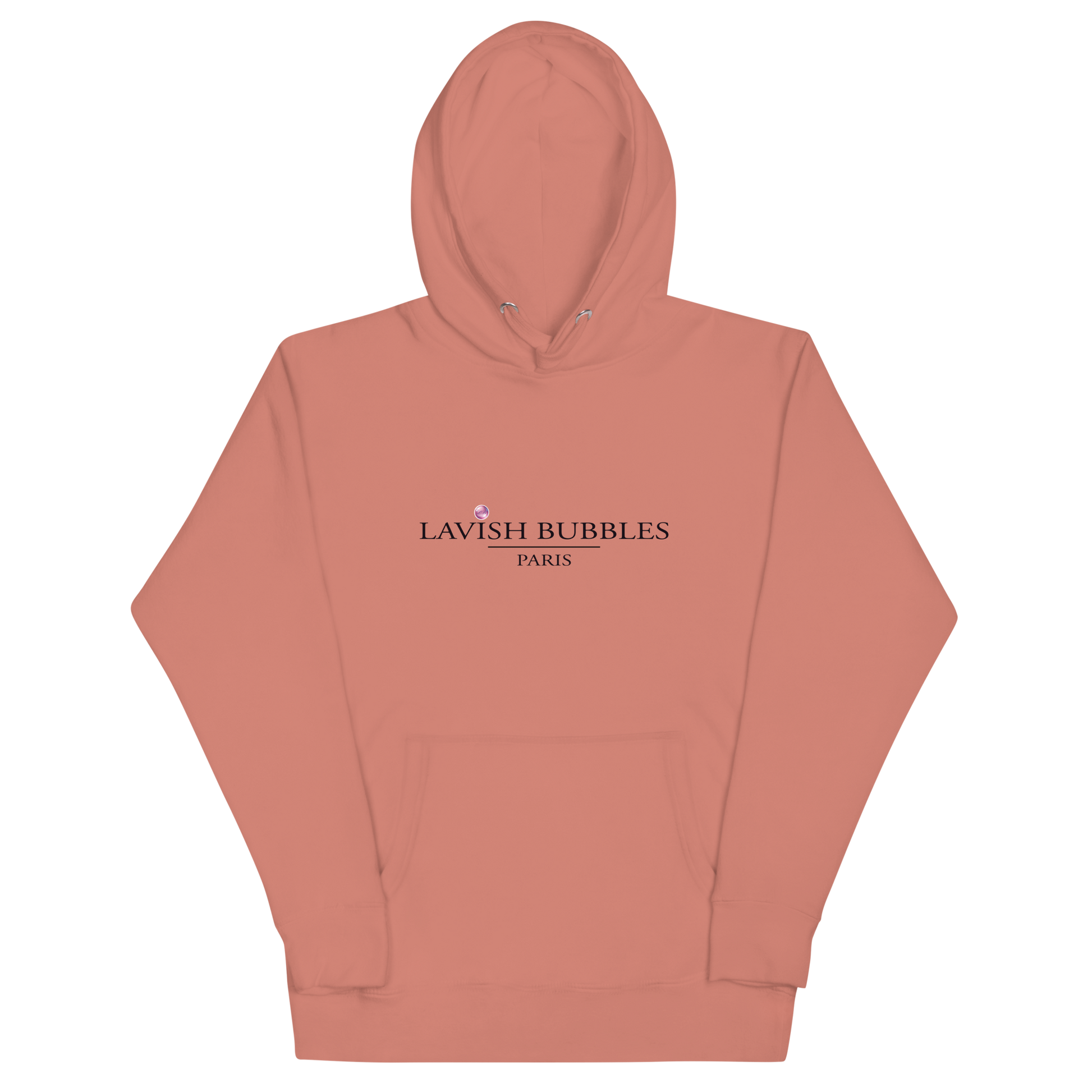 Paris Lavish Bubbles (black) - Unisex Hoodie - LAVISH BUBBLES